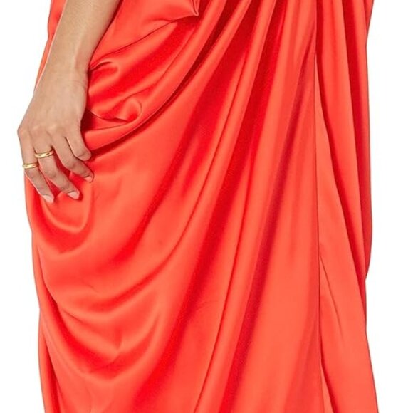 The Drop Women's Fiesta Side Cowl Dress M - Picture 2 of 4